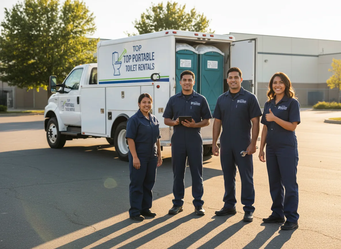Short Term Porta Potty Rental company in West, TX